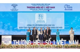 Trường Dạy Nghề Bách Khoa Hà Nội Vinh dự đón nhận “Thương hiệu số 1 Viêt Nam 2023”